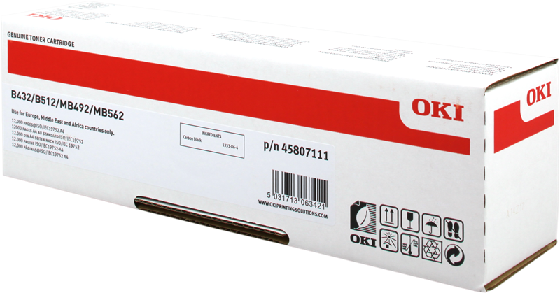 Toner OKI 4580711 (Silo Standard)