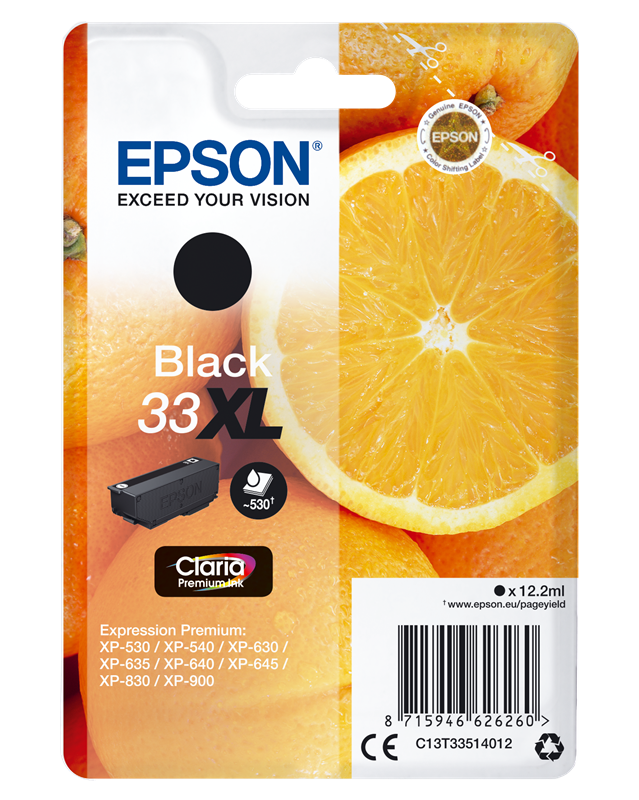 Druckerpatronen Epson 33 XL (Silo XL)