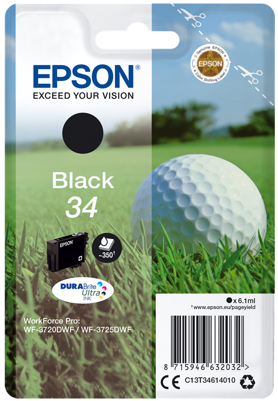 Druckerpatronen Epson 34 (Silo Standard)
