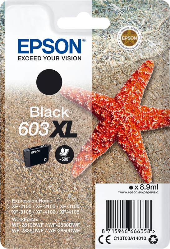 Druckerpatronen Epson 603XL (Silo XL)