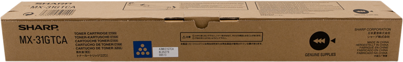 Toner Sharp MX-31GTC (Silo Standard)