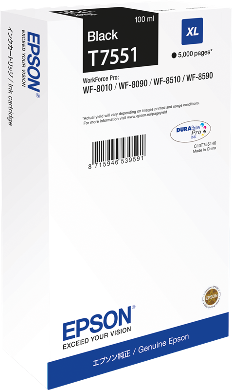 Druckerpatronen Epson T755 XL (Silo XL)