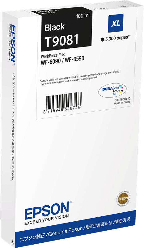 Druckerpatronen Epson T908 XL (Silo XL)