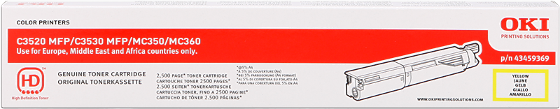 Toner OKI 43459369 (Silo Standard)