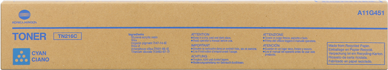 Toner Konica Minolta TN 216 (Silo Standard)