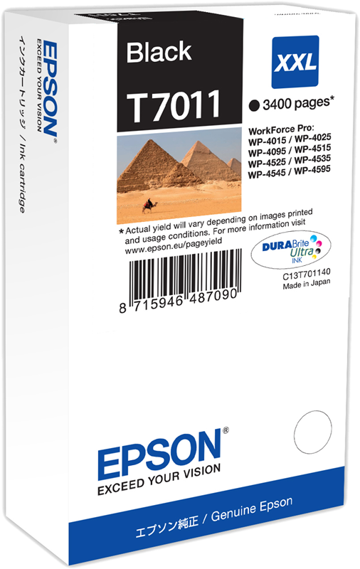 Druckerpatronen Epson T701 XXL (Silo XXL)