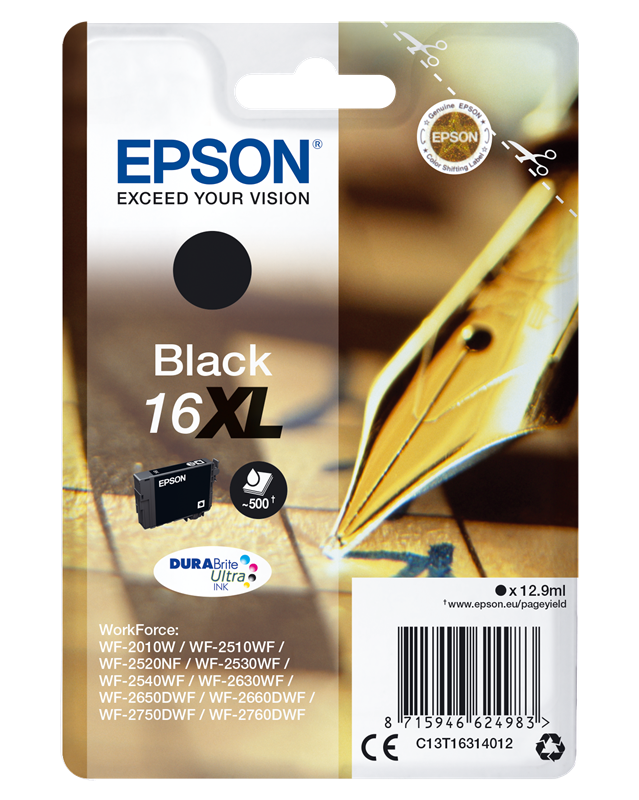 Druckerpatronen Epson 16 XL (Silo XL)