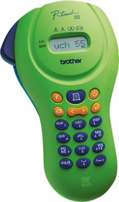 Brother P-touch 55 grün