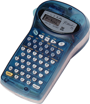 Brother P-touch 75 Schriftbänder