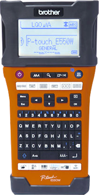 Brother P-touch E550WVP Schriftbänder
