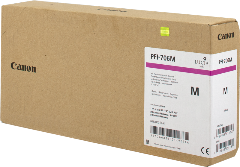Druckerpatronen Canon PFI-706 XL (Silo XL)