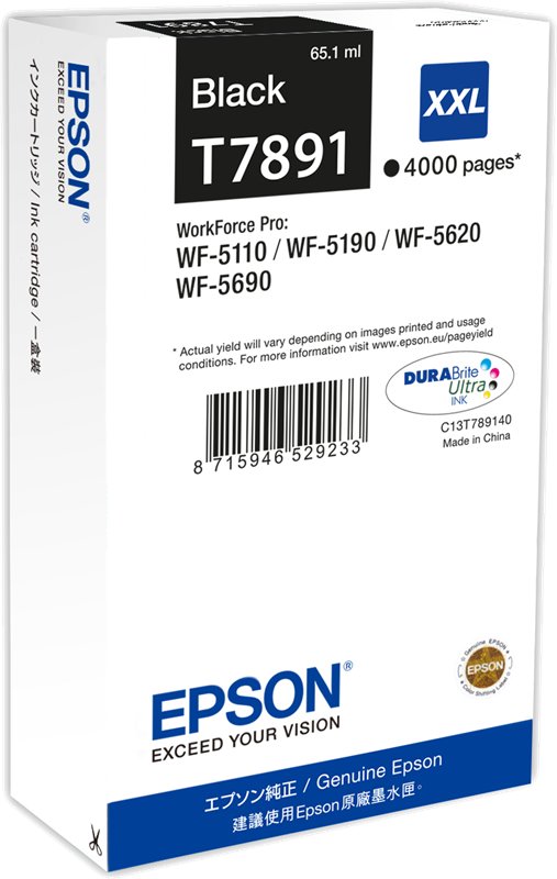 Druckerpatronen Epson T789 XXL (Silo XXL)
