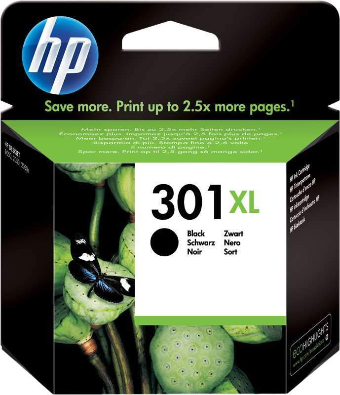 Druckerpatronen HP 301 XL (Silo XL)