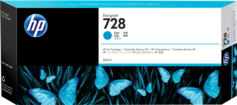 Druckerpatronen HP 728 XL (Silo XL)