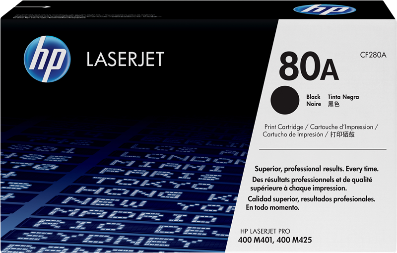 Toner HP 80A (Silo Standard)