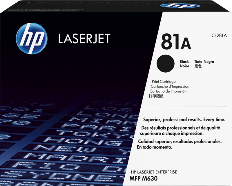 Toner HP 81A (Silo Standard)