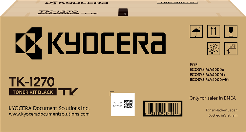 Toner Kyocera TK-1270 (Silo Standard)