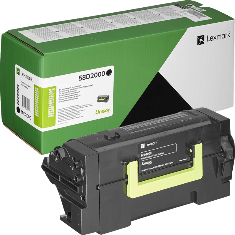 Toner Lexmark 58D2000 (Silo Standard)