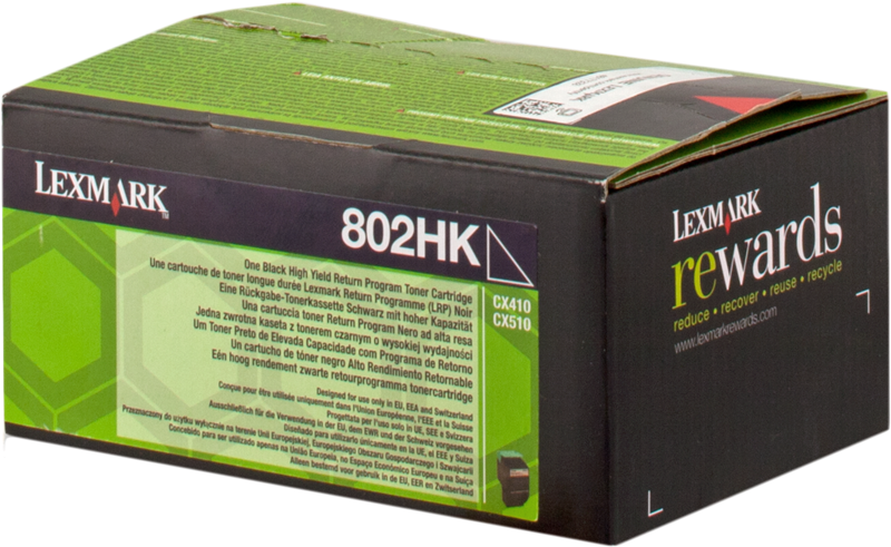 Toner Lexmark 802H (Silo Standard)