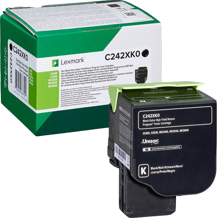 Toner Lexmark C242X (Silo XXL)