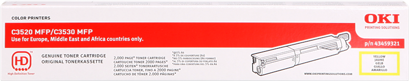 Toner OKI 43459321 (Silo Standard)