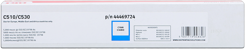 Toner OKI 4446972 (Silo Standard)