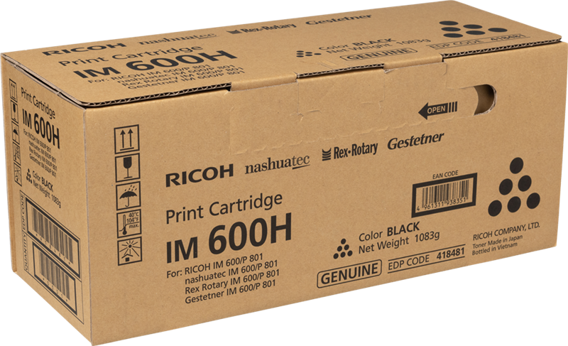 Toner Ricoh IM 600H (Silo XL)
