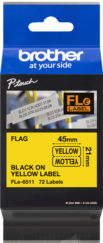 brother-fle-6511-schriftband-21-x-45mm-schwarz-auf-gelb-1