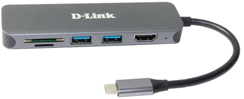d-link-dub-2327-6-in-1-usb-c-hub-mit-hdmi-kartenleser-usb-c-ladeanschluss-grau-2