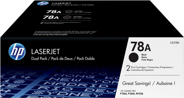 HP 78A schwarz Dual Pack
