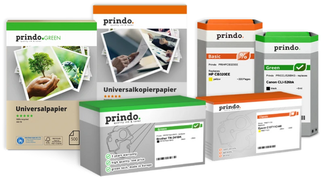 Prindo Produkte